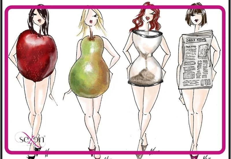 راهنمای خرید لباس برای زنان با اندام سیبی شکل
