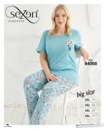 تیشرت وشلوار بیگ سایز برند سکسن sexen کد94068