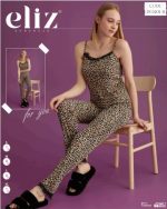 تاب وشلوار سایز نرمال برند الیزeliz کد101