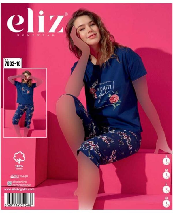 تیشرت شلوارک زنانه کد 7002-10