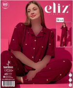 بلوز شلوار سایز بزرگ زنانه کد 7301-4-b