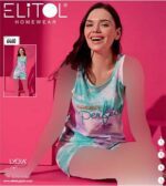 تاب شورت زنانه کد 6460