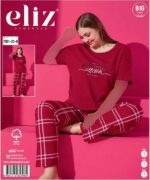 تیشرت شلوار سایز بزرگ زنانه کد 7001-23-b