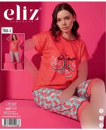 تیشرت شلوارک زنانه کد 7202-2