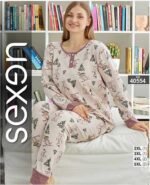 بلوز و شلوار سایز بزرگ زنانه کد 40554