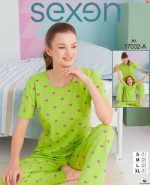 لباس راحتی سایز نرمال زنانه سکسن کد 17032