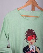 بلوز شلوار سایز بزرگ زنانه سکسن کد 40666(2)