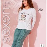 بلوز شلوار زنانه سکسن کد 40149