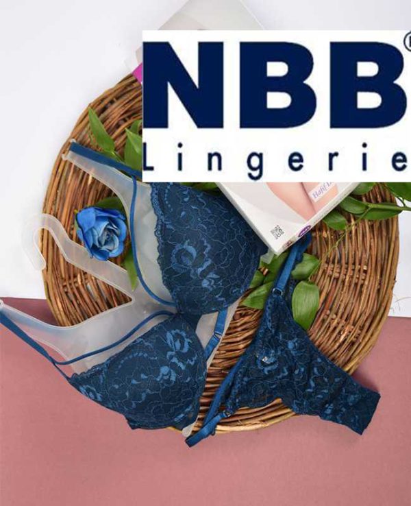 ست سوتین و شورت جک دار زنانه NBB کد 4841