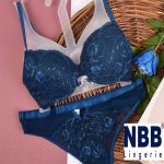 ست سوتین و شورت جک دار زنانه NBB کد 4842
