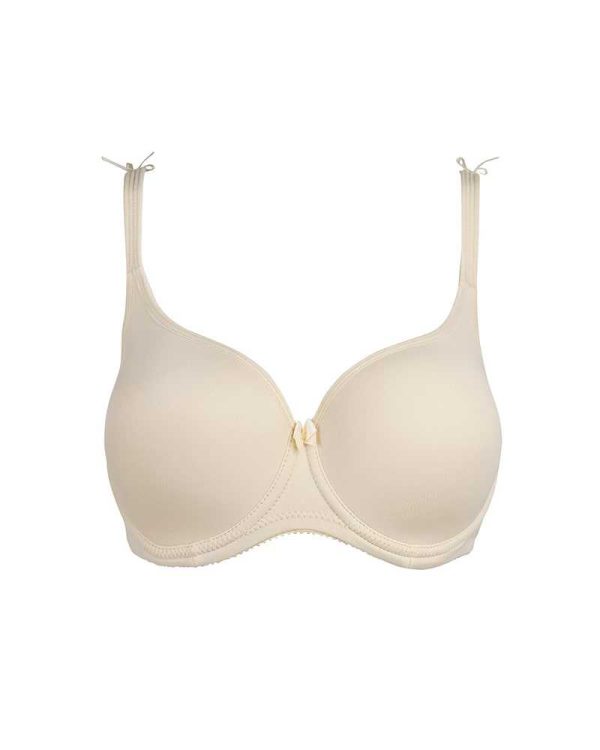 سوتین اسفنجی زنانه ان بی بی رنگ کرم کد 3613-1
