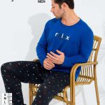 بلوز و شلوار مردانه سیاه اینجه کد09881