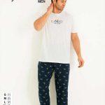 تیشرت و شلوار مردانه سیاه اینجه کد09827