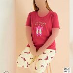 ست راحتی سایز بزرگ زنانه میسنزا کد02718