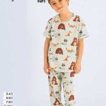 تیشرت و شلوار بچگانه سیاه اینجه کد 10153