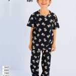 تیشرت و شلوار بچگانه سیاه اینجه کد 10154