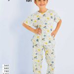 تیشرت و شلوار بچگانه سیاه اینجه کد 10155