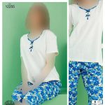 تیشرت و شلوارک زنانه سکسن کد 12255