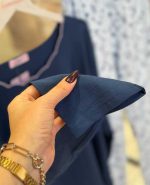 بلوز و شلوار سایز بزرگ نخ پنبه سکسن کد 40784
