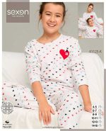 بلوز شلوار دخترانه سکسن کد41125-K