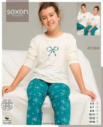 بلوز شلوار دخترانه سکسن کد41159-K