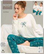 بلوز شلوار نرمال سکسن کد41159-A