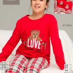 بلوز شلوار دخترانه سکسن کد41129-K