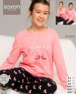 بلوز شلوار دخترانه سکسن کد41132-K