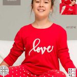 بلوز شلوار دخترانه سکسن کد41137-K