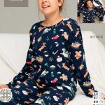 بلوز شلوار دخترانه سکسن کد41140-K
