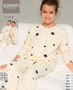 بلوز شلوار دخترانه سکسن کد41151-K