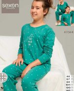 بلوز شلوار دخترانه سکسن کد41154-K