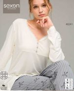 بلوز شلوار نرمال سکسن کد40241