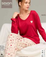 بلوز شلوار نرمال سکسن کد40250