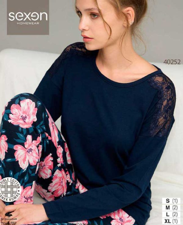 بلوز شلوار قواره بزرگ نرمال سکسن کد40252