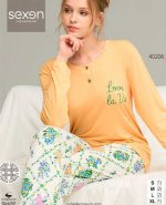 بلوز شلوار نرمال سکسن کد40206