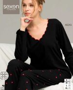 بلوز شلوار نرمال سکسن کد40243