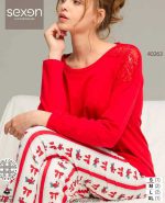بلوز شلوار نرمال سکسن کد40263