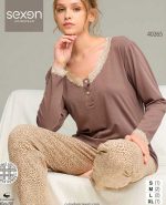 بلوز شلوار نرمال سکسن کد40265
