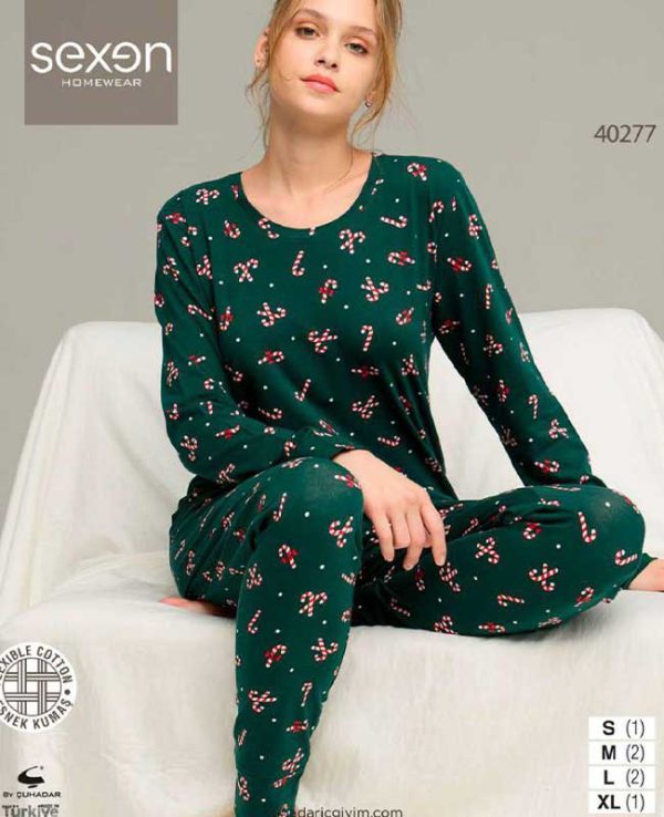 بلوز شلوار نرمال سکسن کد40277