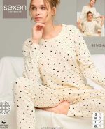 بلوز شلوار نرمال سکسن کد41142-A