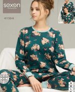 بلوز شلوار نرمال سکسن کد41150-A