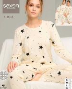 بلوز شلوار نرمال سکسن کد41151-A