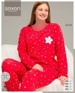 بلوز و شلوار سایز بزرگ سکسن کد40798