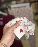 بلوز و شلوار سایز بزرگ نخ پنبه سکسن کد 40785