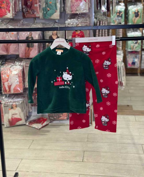 بلوز و شلوار پولار دخترانه سیاه اینجه کد HK307-K