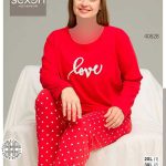 بلوز و شلوار سایز بزرگ سکسن کد40828