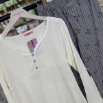 بلوز و شلوار سایز بزرگ نخ پنبه سکسن کد40826