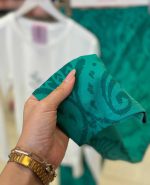 بلوز و شلوار سایز بزرگ نخ پنبه سکسن کد40835