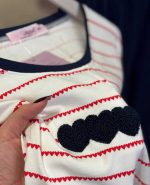 بلوز و شلوار سایز بزرگ نخ پنبه سکسن کد40841